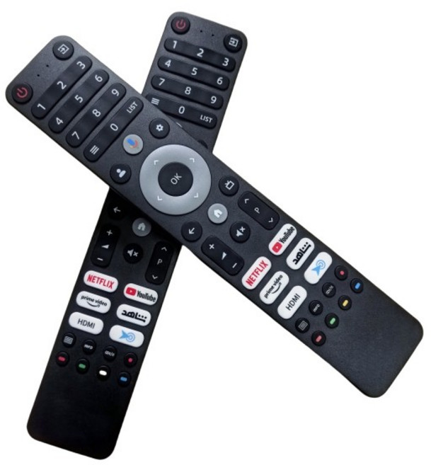 Chiq CH230419B1 GTR.EU-CH.10.A-BBT.TL8275 스마트 안드로이드 LED LCD TV용 범용 음성 블루투스 TV 리모컨, [01] 옵션1, 1