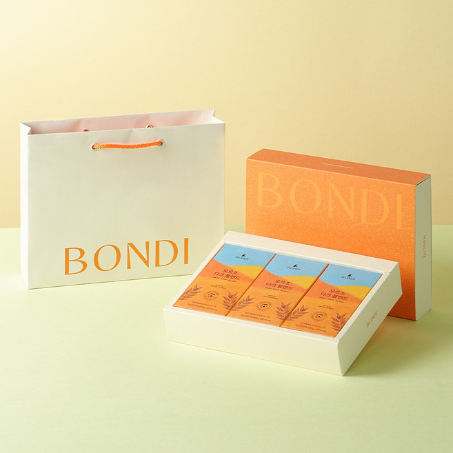 [공식몰][선물세트] 본디 오르조 다크 블렌드 논카페인 보리커피 임산부커피 카페인없는차, 3박스