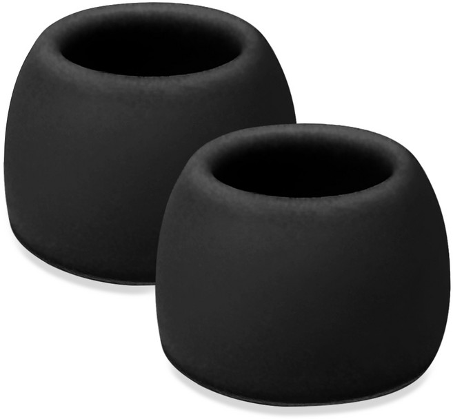 더조은셀러 갤럭시버즈 2 프로 플러스 이어팁 실리콘 스윗팁, 블랙 - M, 갤럭시 버즈 프로