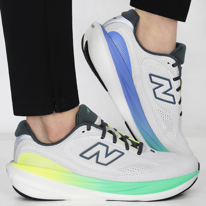 뉴발란스 인피니온 1080 v15 러닝화 그레이-엘로우-그린