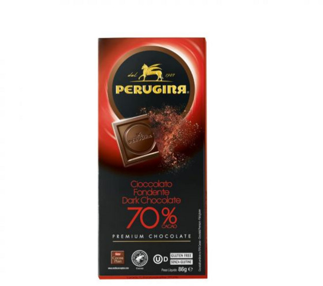 Baci 초콜릿 페루지나 다크 아몬드 바 3온스 12개 묶음, 쓴맛 초콜릿