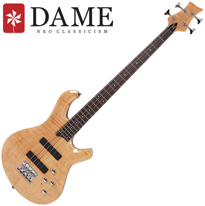 데임 폴앤폴 250 입문용 베이스 기타, VGNT (빈티지 내추럴), 1개