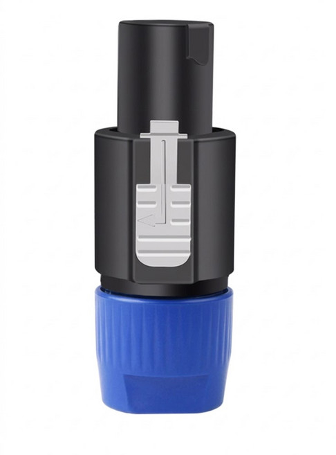 티놀지 스피커 스피콘 커넥터, 1개, 블루, G-NL4FC-BL1