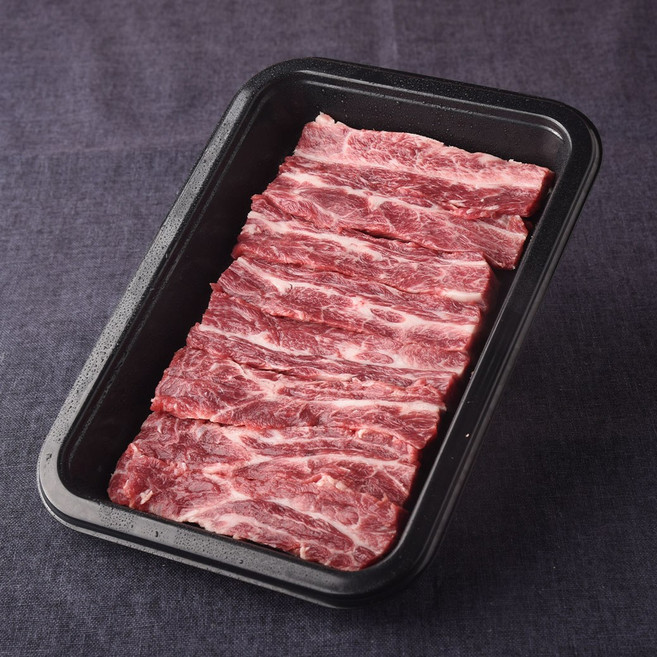 1++한우 투뿔 소고기 특수 구이용 갈비살100g 명절 설 추석 선물세트, 1개