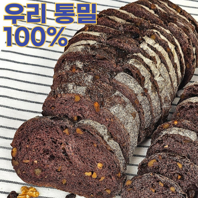 향연지 100프로 우리밀 국산 오디 호두 깜빠뉴 통밀가루가 아닌 통밀원곡그대로 통밀빵, 1개, 420g