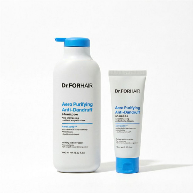 닥터포헤어 에어로 퓨리파잉 안티댄드러프 비듬샴푸 400ml+70ml [정품배송], 1개, 470ml