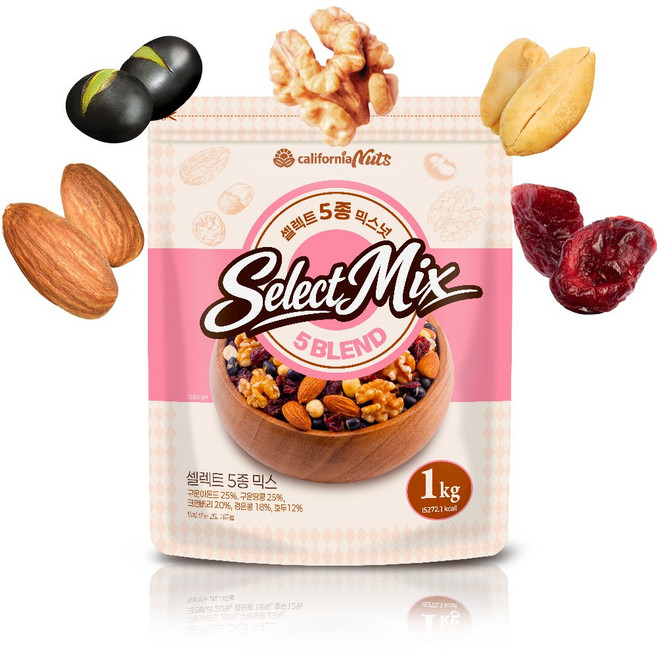 셀렉트5종믹스 1kg, 1개