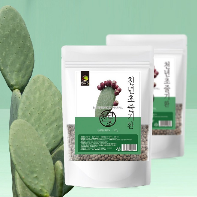 해피스토어70 국산 토종 천년초줄기환, 1개