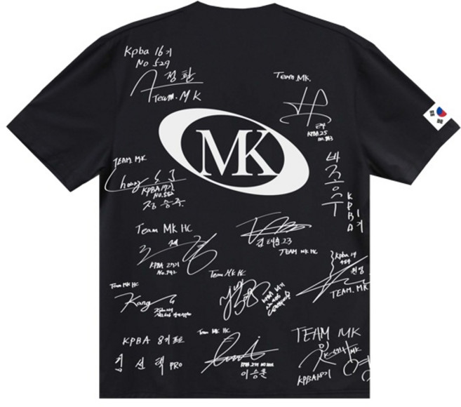 MK 프로 싸인 볼링티셔츠 라운드 반팔 볼링의류 남녀공용
