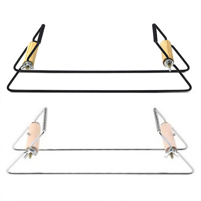 구슬 직조기 구슬팔찌 작업대 비즈 위빙틀 목걸이 팔찌 프레임 거치대, 1개, 실버