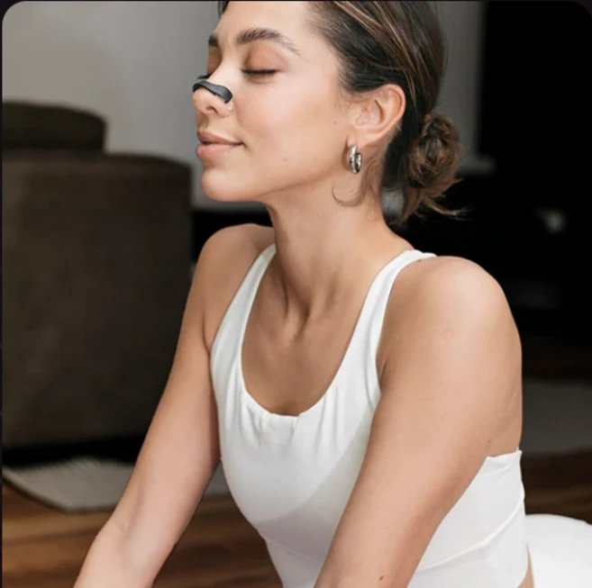 BEVIVE 비강확장기 코골이방지 마그네틱 1등급 의료기기 에어마운트 블랙, 1박스 - 쿠팡