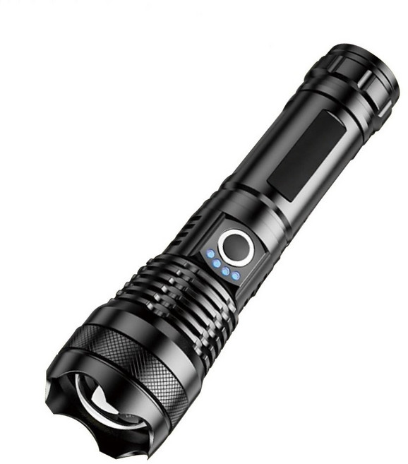 CREE XHP50 LED 強光頭燈 伸縮變焦 工作燈 登山燈, 1個, XH950手電筒（26650電池）升級款