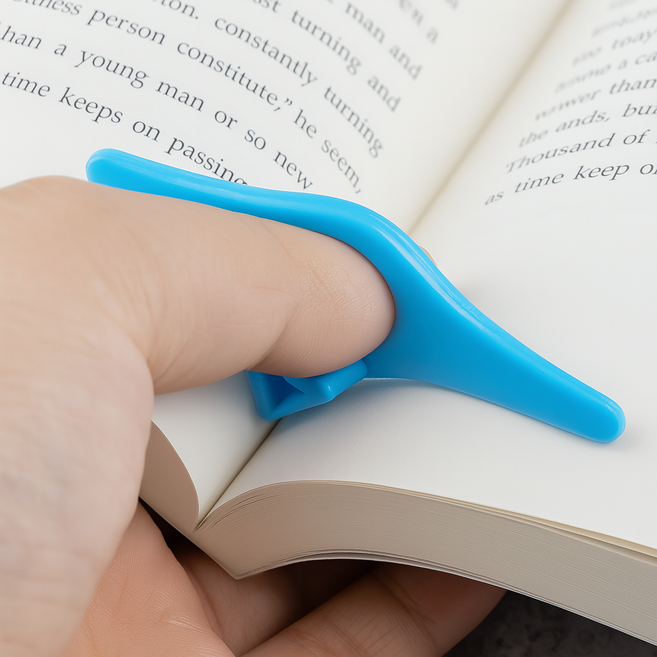 2개 기능에 충실한 엄지 책갈피 책잡이 독서링 책링