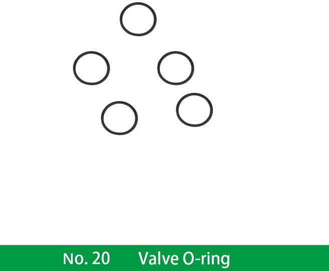 130 시리즈 에어 백업 액세서리 190 NEOECO 131 부품 브러시, NO.20, 1개