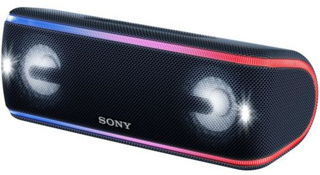 소니 무선 휴대용 스피커 중저음 모델 SRS-XB41 : 방수·방진·방청Bluetooth전용 스마트폰 앱 대응 라이팅 기능 탑재 마이크 첨부블랙 SRS-XB41 B, 상세페이지 참조