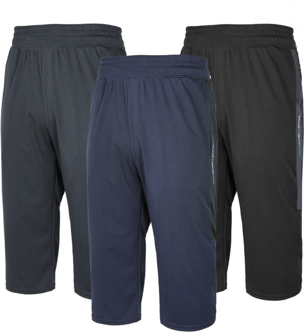 [이지바이] (1+1+1) 총 세장!! 남성 7부 밴딩 반바지_대박난 쿨 하프 팬츠