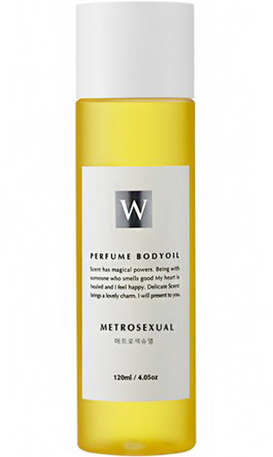 화이트센트 자연유래 퍼퓸 저자극 향 좋은 고보습 마사지 바디오일, 120ml, 1개, 메트로섹슈얼