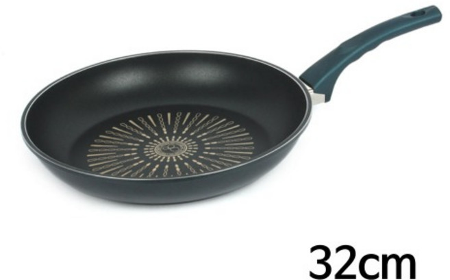 키친아트 티타늄 IH 까사 후라이팬, 32cm, 1개