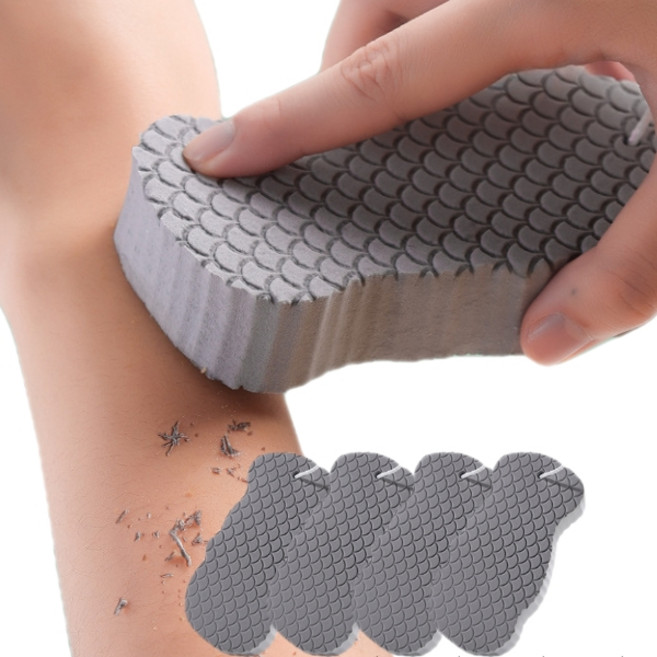 에이치패션 쓱싹 때펀지 매직 때밀이, 4개, 그레이, 1개입