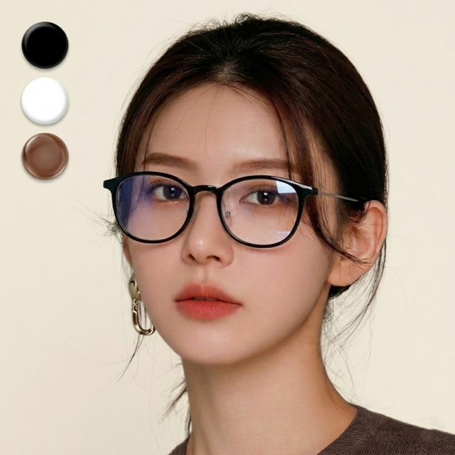 EYELAB 티타늄 5g 블루라이트 차단 안경