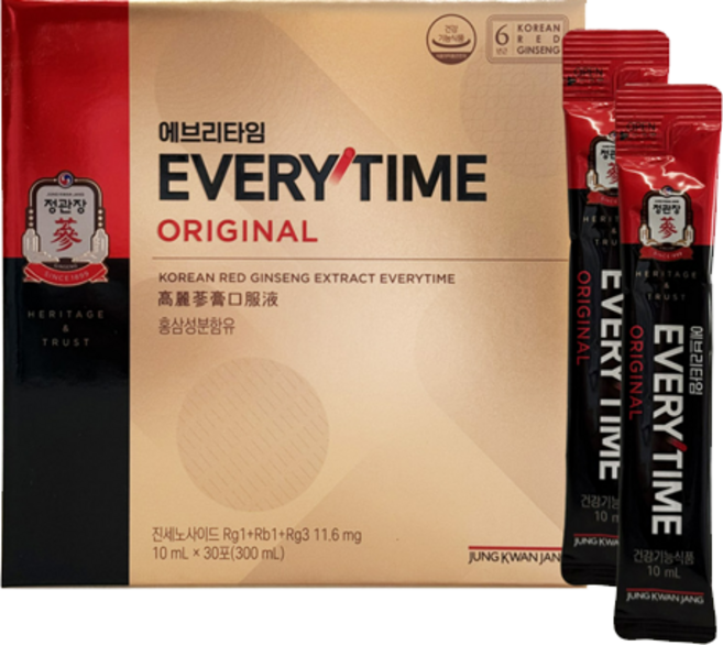 정관장 홍삼정 에브리타임 오리지널, 30회분, 1개