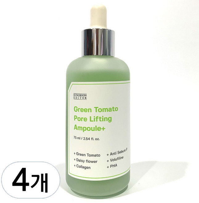 성분에디터 그린토마토 포어 리프팅 앰플, 75ml, 4개