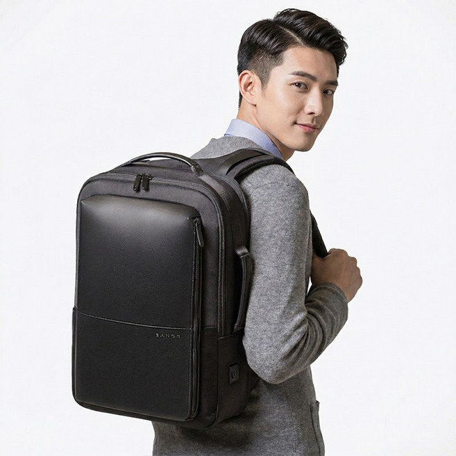 BANGE 벤지 슬림 비즈니스 백팩 남성 직장인 노트북 가방 출퇴근용 가방 BG-S53