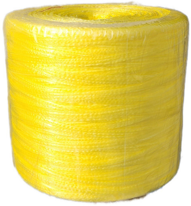 동아농자재 바인더끈 2Kg 연신끈 결속끈 포장끈 작물 막끈 비닐 노끈 다용도끈, 1개, 황색