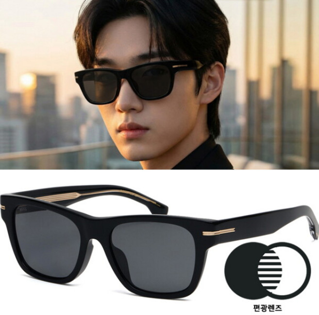 [휴고보스] 휴고 보스 선글라스 BOSS1567FSK 807M9 남자 여자 아시안핏 편광 이민호 착용