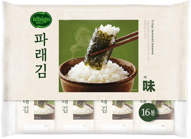 BOX_CJ제일제당 명가김 파래김 4g X 160봉, 64g, 10개