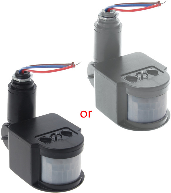 AC 110-240V LED 모션 센서 라이트 스위치 자동 PIR 적외선 모션 LED 조명 제품을위한 활성화 스위치, 1개