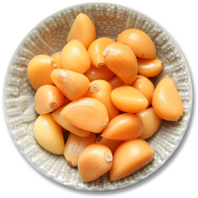 식감도는 새콤한 알마늘 절임 500g 장아찌, 1개