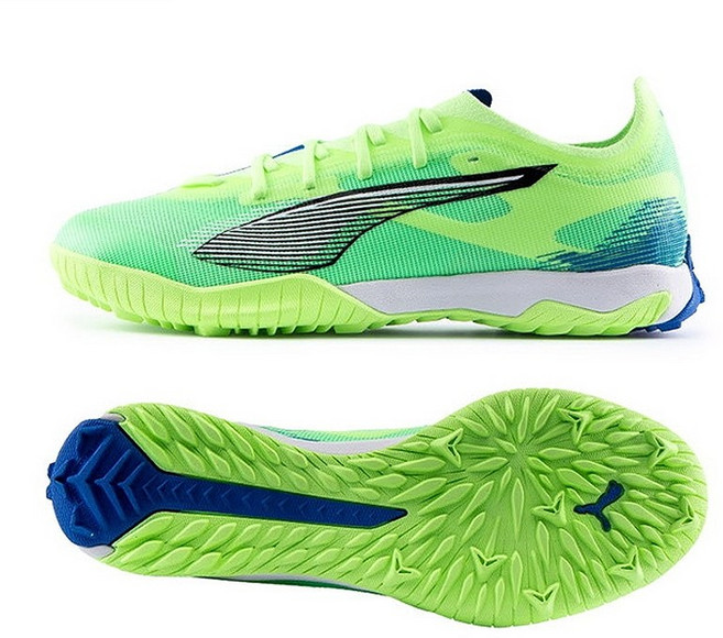 푸마 남성 풋살화 울트라5 매치 TT 형광 블루