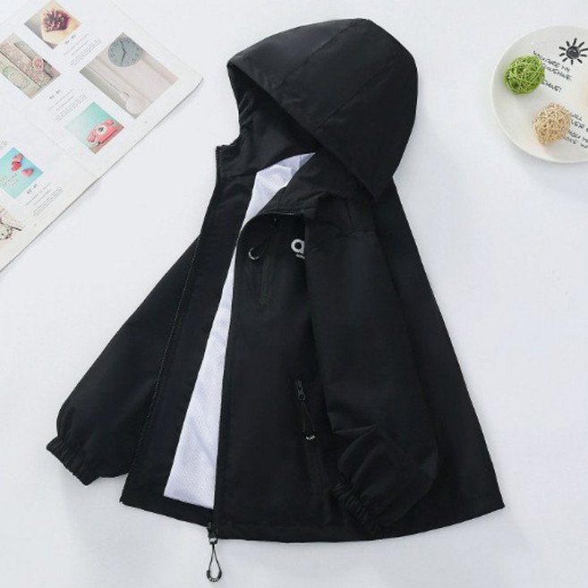 재한 초등학생 캐주얼 집업 바람막이 [2734]