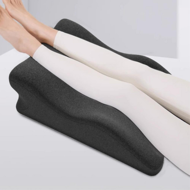 다리 종아리 붓기 방지 발베개 다리베개 다기능 쿠션, 1개, 다크그레이