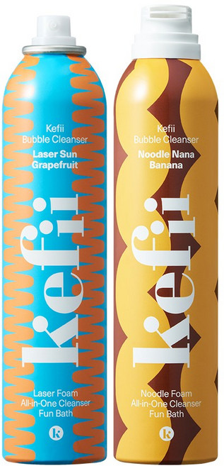 케피 유아 버블클렌저 레이저썬+누들나나, 2개, 300ml