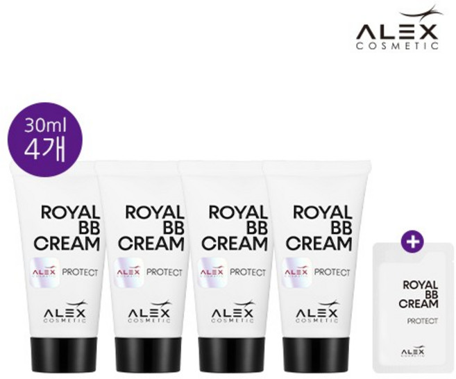 로얄 BB 크림 30ml 4개, 없음