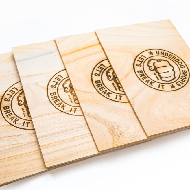 어린이 태권도격파용 나무송판 격파장, 0.5cm(5개)