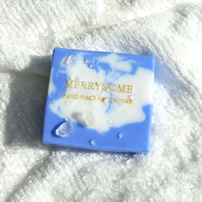 메리홈 미네랄 사해소금 청대 천연비누 피부염 여드름 모공 각질 딥클렌징 올인원 세안비누, 110g - 쿠팡