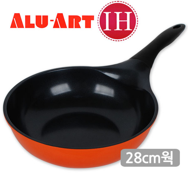 알루아트 세라믹코팅 궁중팬 WS, 28cm, 1개