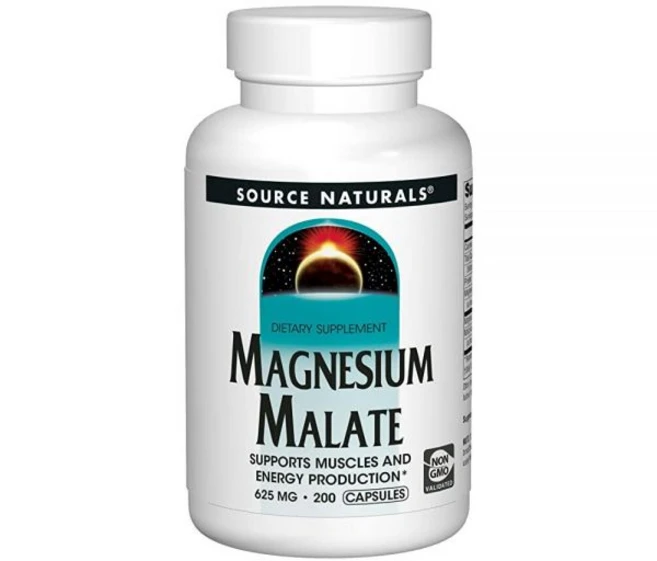 Source Naturals 마그네슘 말레이트 625mg 캡슐 200정 포장은 다를 수 있음, 1개 - 쿠팡