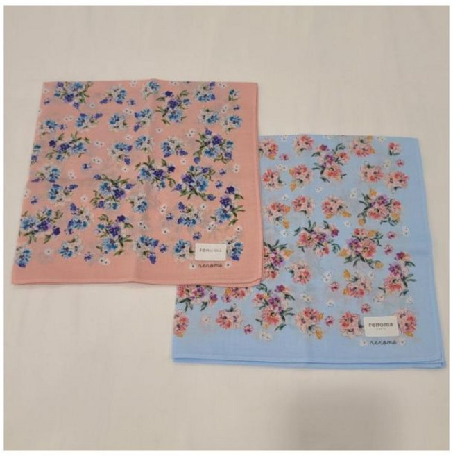 닥스ACC RFL9203 레노마 플라워 나염 손수건