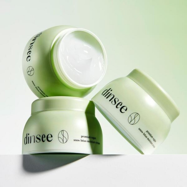 [딘시] 프리미엄 비건 눈연꽃 히알루론산 수분크림 50ml