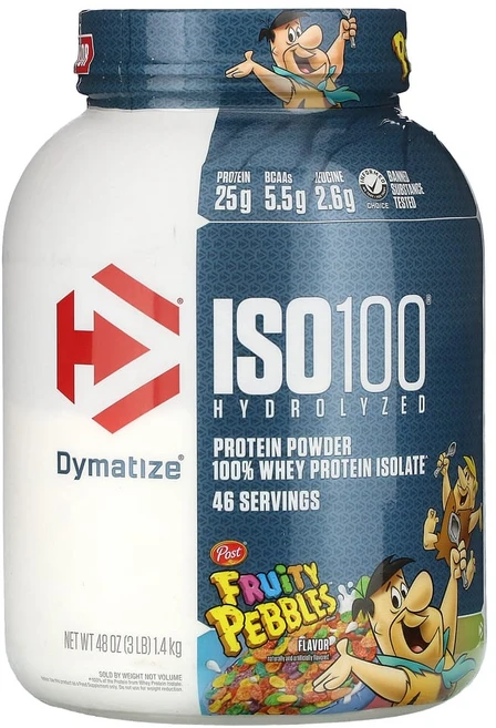 다이마티즈뉴트리션 가수 분해된 ISO100 100% 분리유청단백질 프루티 페블 1.4kg(3lbs), 1개, 1.4kg - 쿠팡