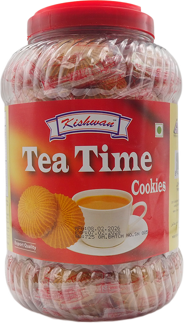 Kishwan Tea Time 티타임 쿠키, 725g, 1개