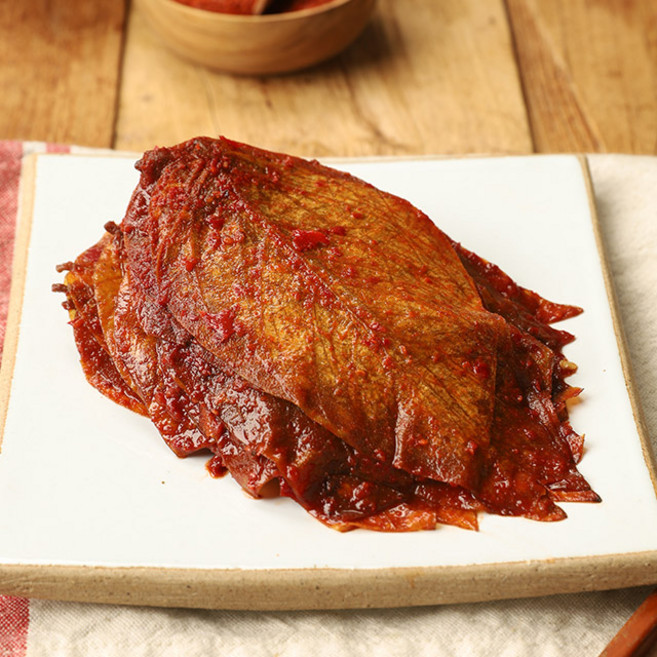 [수미푸드몰] 업소용 단풍 콩잎 장아찌 4kg, 1개