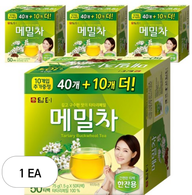 담터 메밀차, 1개, 200개입, 1.5g