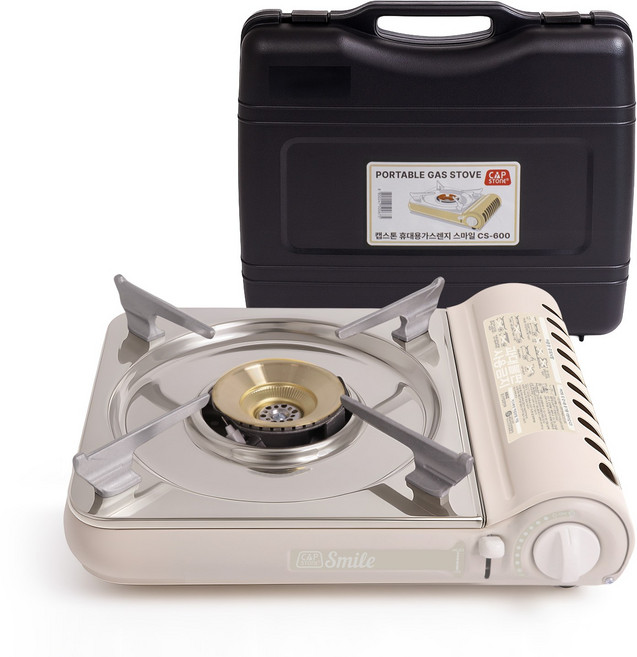 캡스톤 고화력 휴대용 가스렌지 CS-600, 1개, 샌드베이지