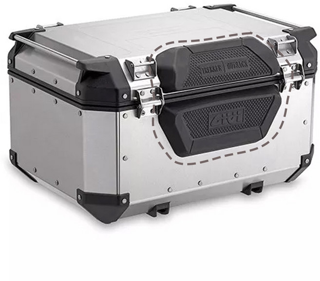 GIVI E158 後箱專用後靠背, 1個