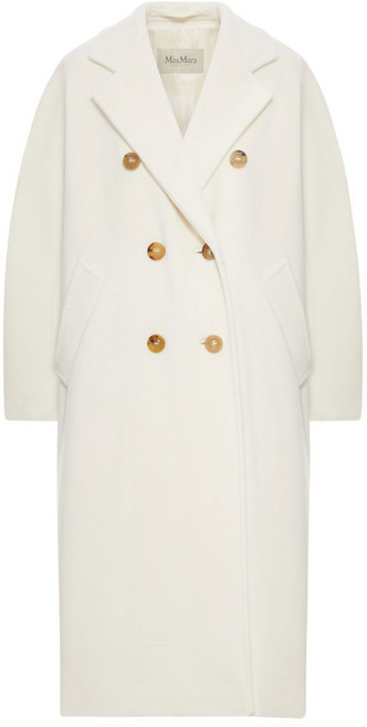 막스마라 마담 101801 더블 브레스티드 울 코트